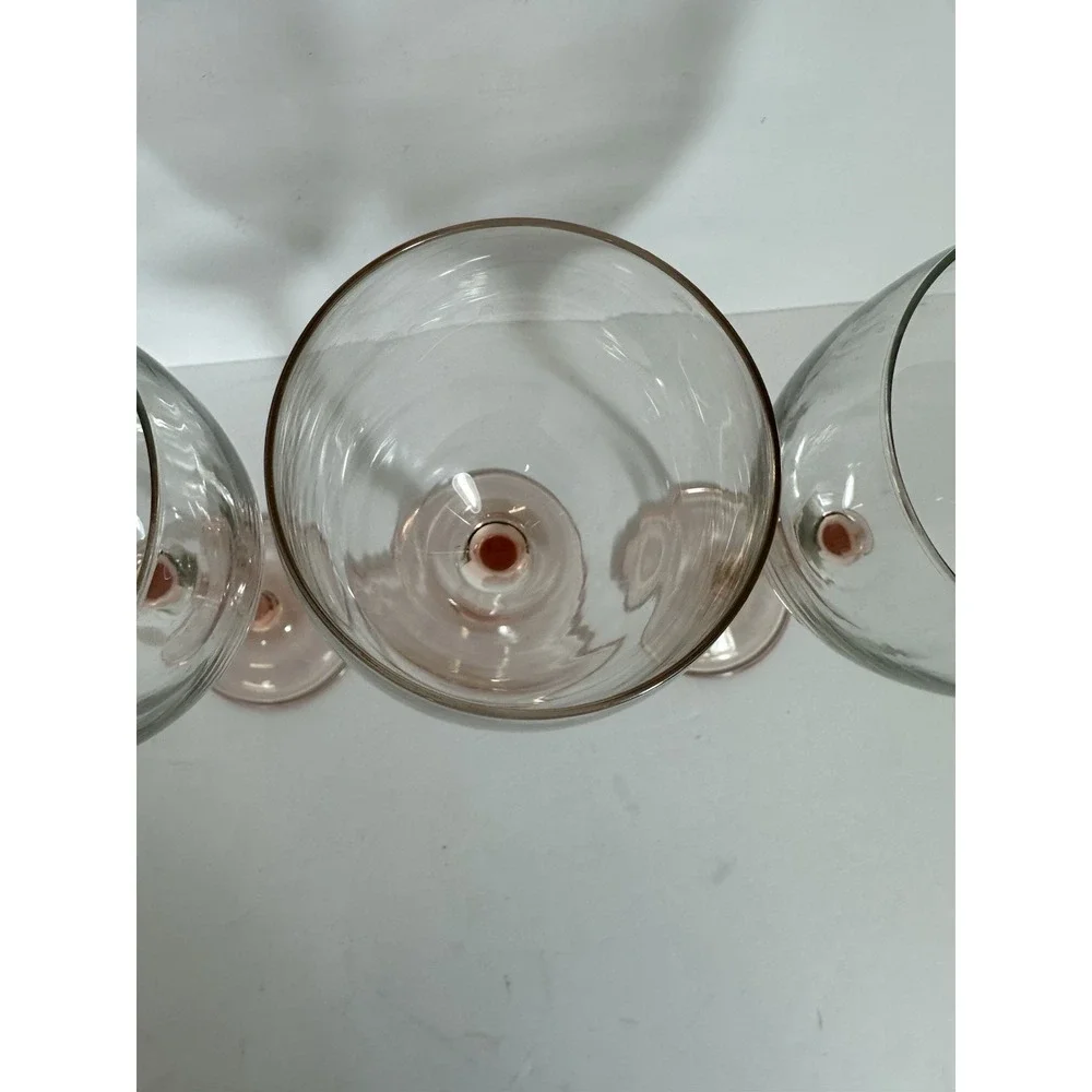 Cristal D'Arques Le Vin Rose Wine Glasses 7 3/4